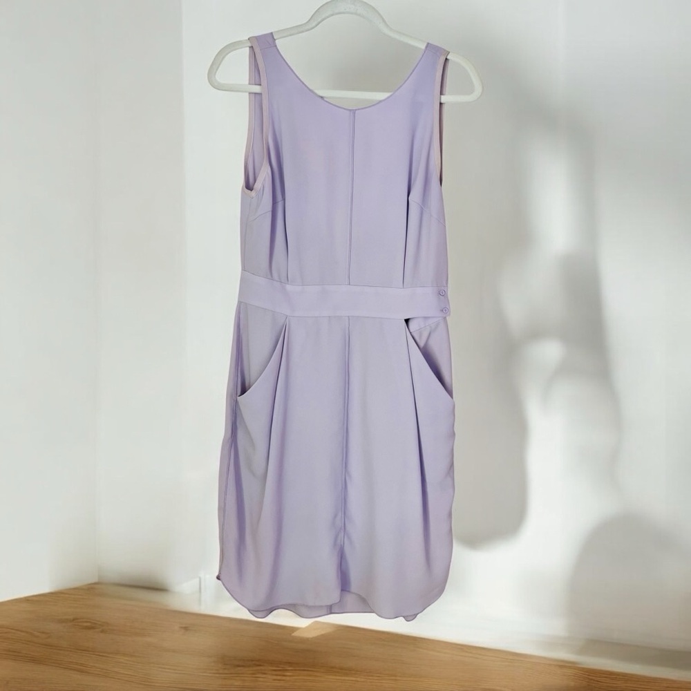 Aritzia Wilfred women’s lavender Leila sleeveless dress, size 6